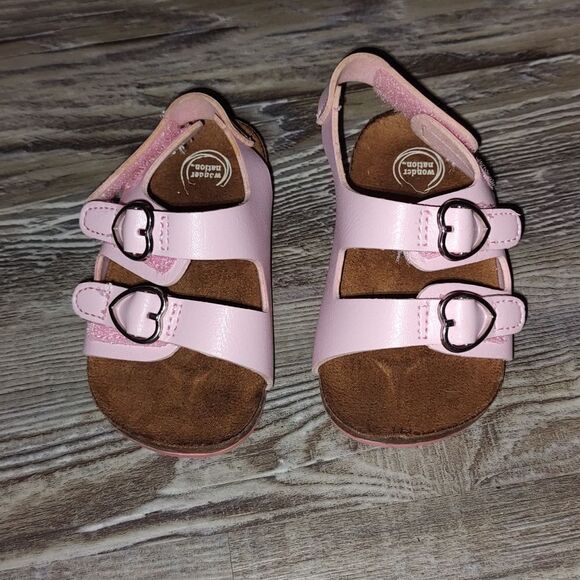 Little Girls sandals bundle of 3 pair Sz 3 - Picture 2 of 12